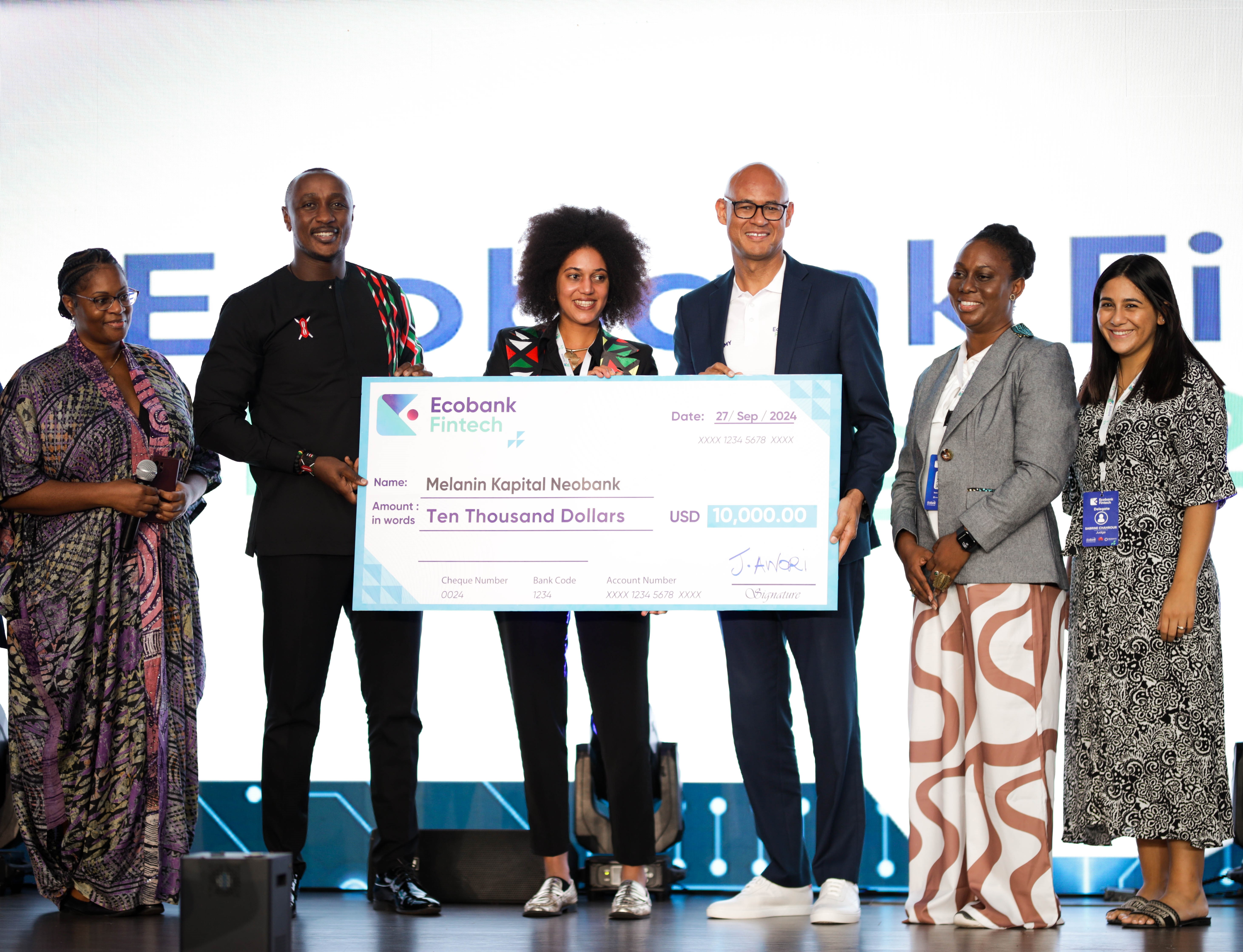 La Fintech Ivoirienne Daba Finance couronnée vainqueur du Ecobank Fintech Challenge 2024, remportant 50 000 USD